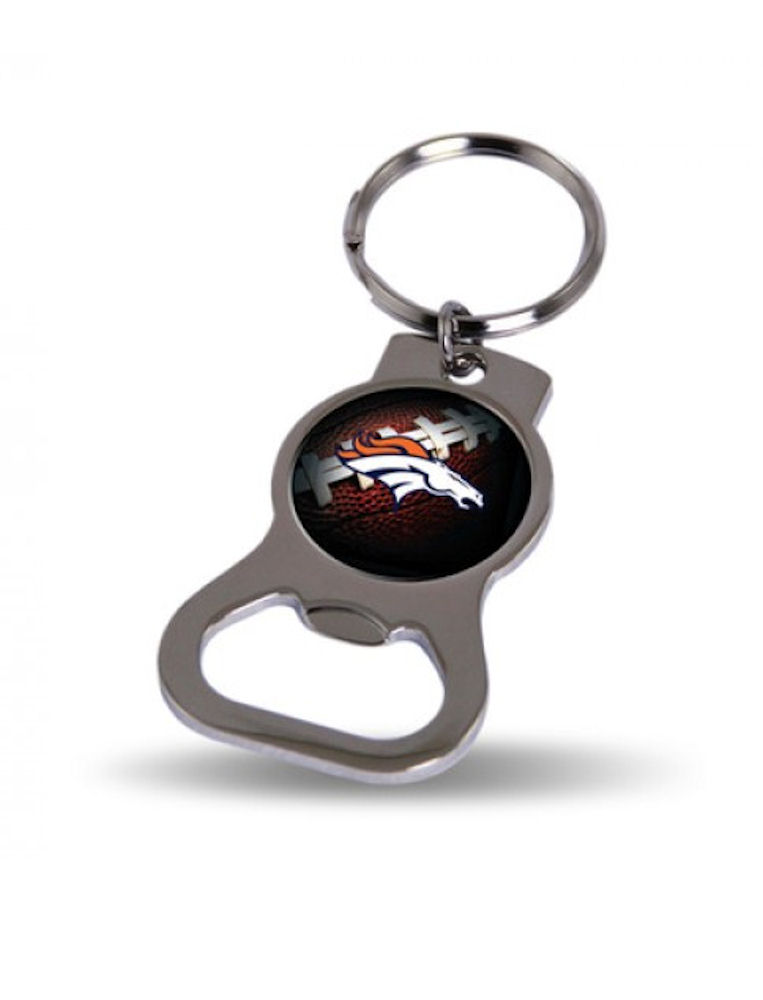 Denver Broncos Official NFL Keychain - Bottle Opener
