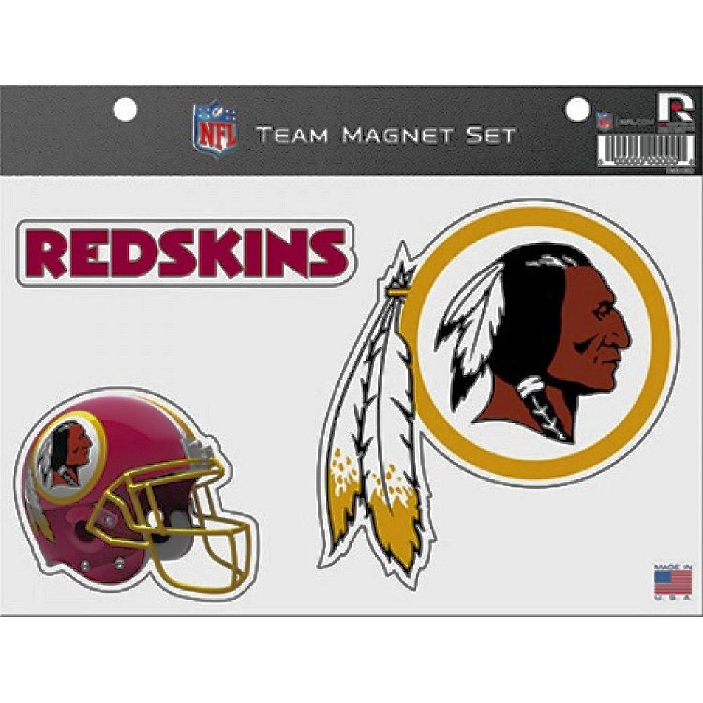 Washington Redskins Fridge Magnet Set